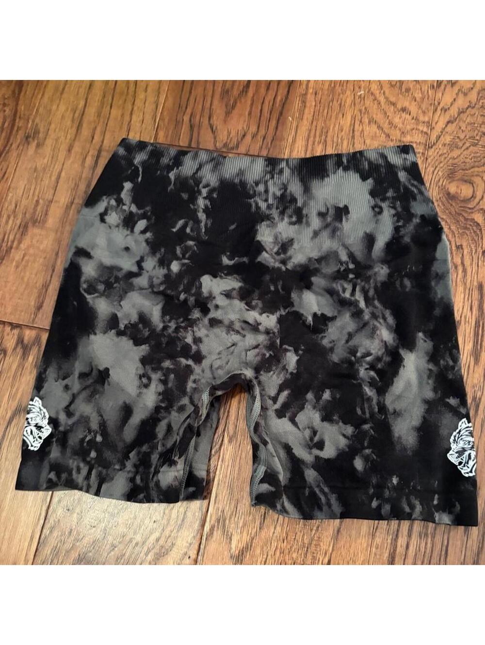 Darc Sport Women's Black and Multi Shorts